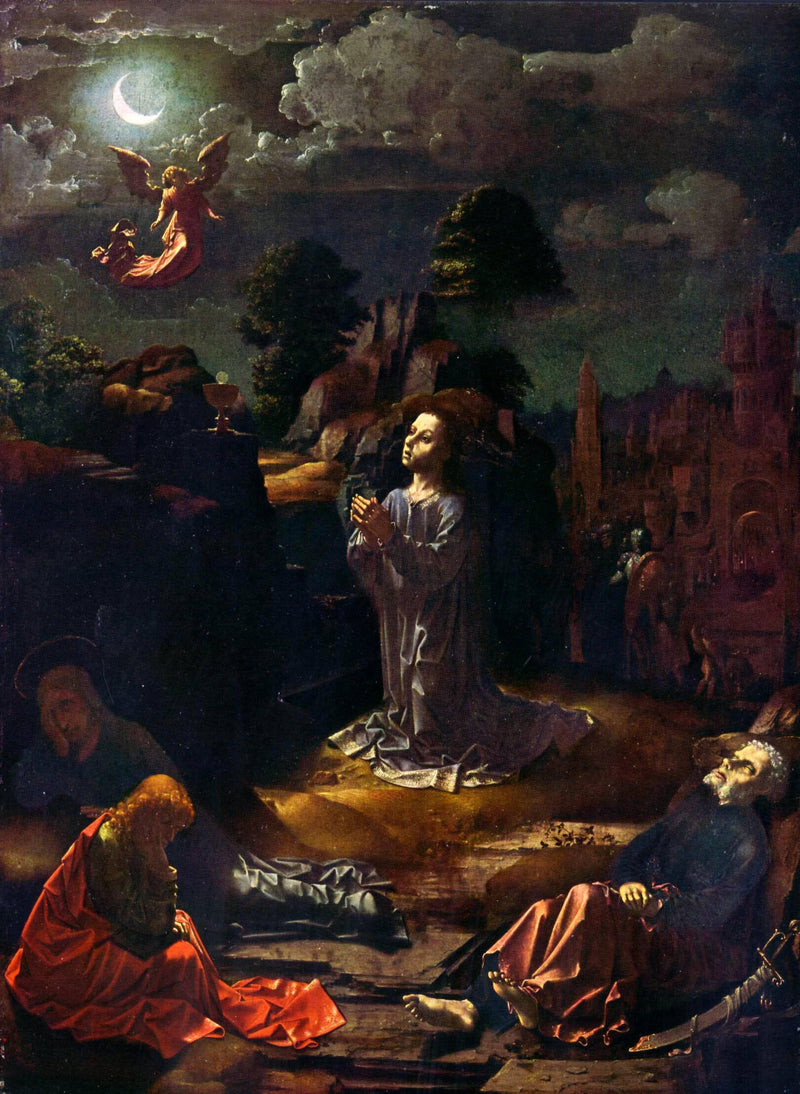 Christ on the Mount of Olives by Mabuse — Oil Painting Reproduction