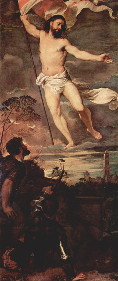 Christ in modern living room