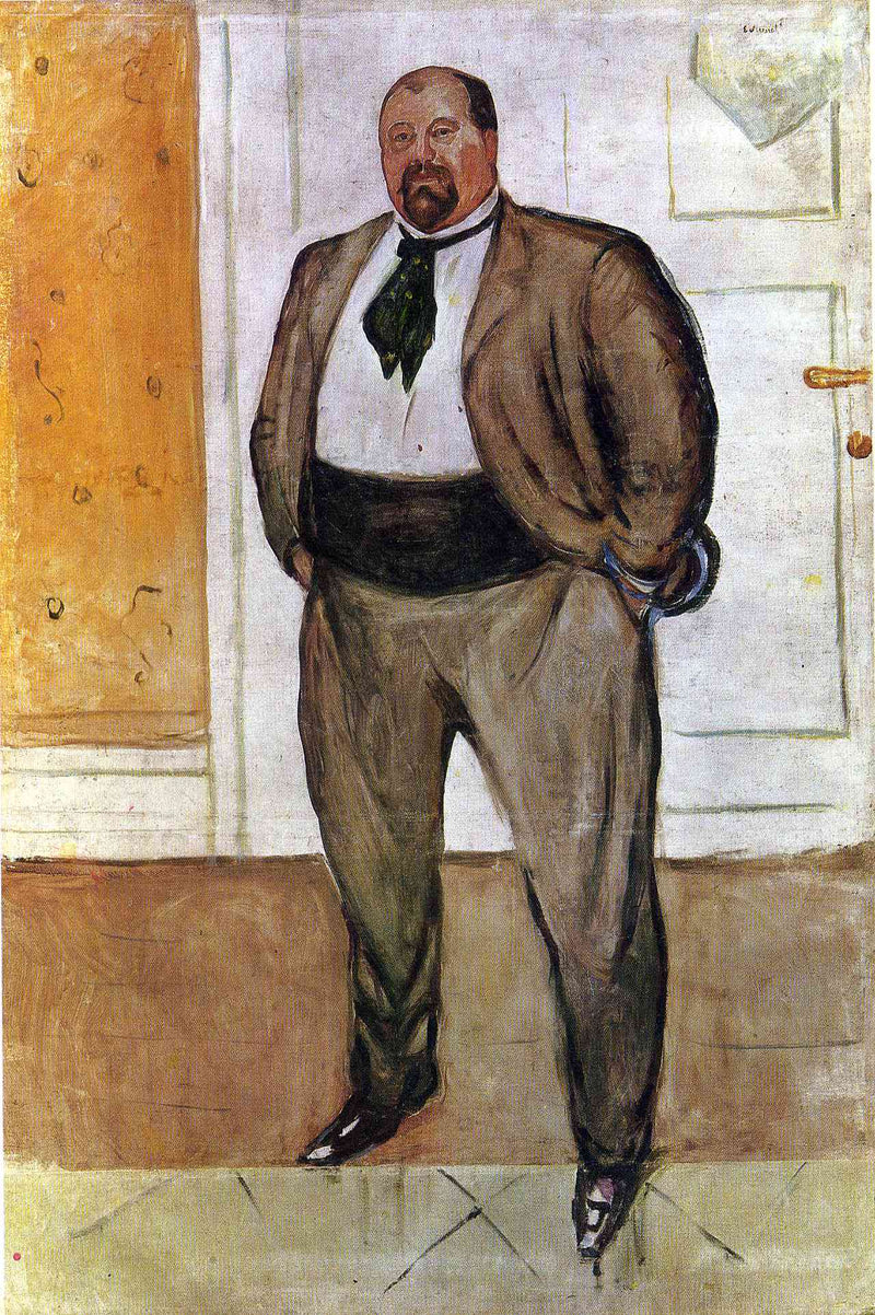 Christen Sandberg by Edvard Munch — Oil Painting Reproduction