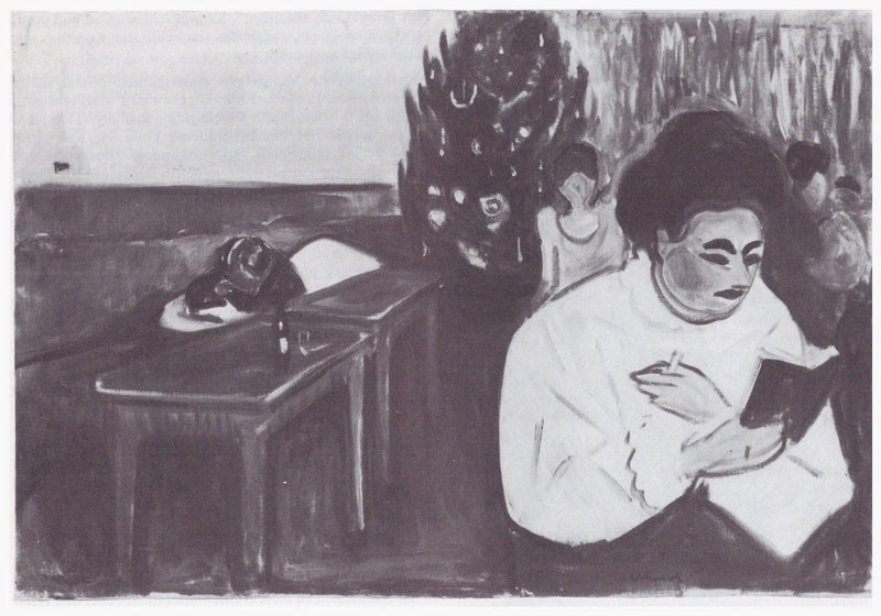 Christmas in the Brothel by Edvard Munch — Oil Painting Reproduction