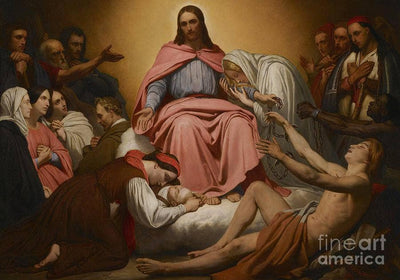 Christus Consolator in living room