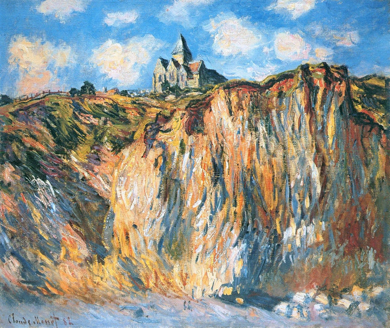 Church at Varengeville, Morning by Claude Monet — Oil Painting Reproduction