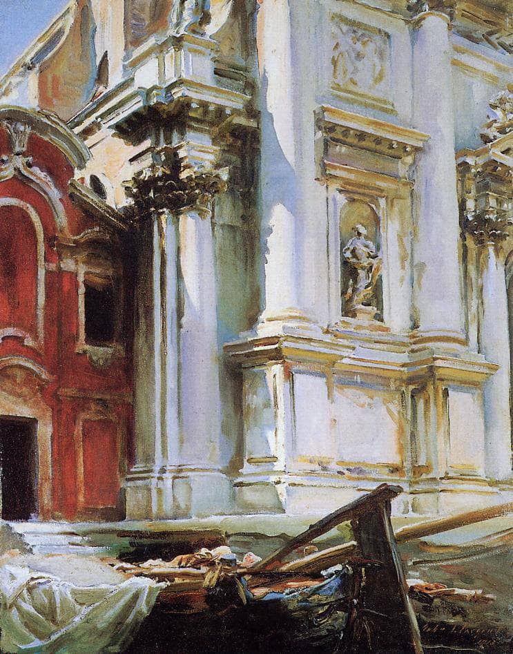 Church of San Stae, Venice by John Singer Sargent — Oil Painting Reproduction