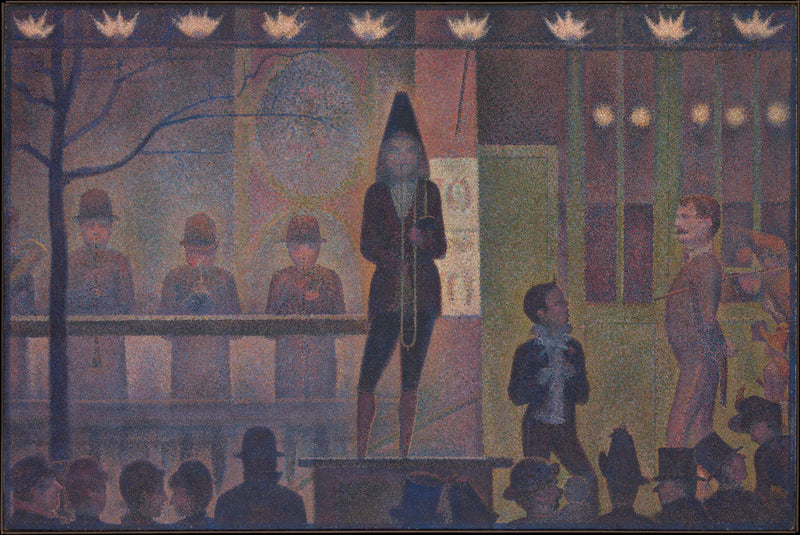Circus Sideshow by Georges Seurat — Oil Painting Reproduction