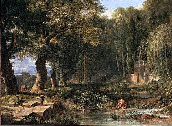 Classical landscape by Pierre-Henri de Valenciennes — Oil Painting Reproduction