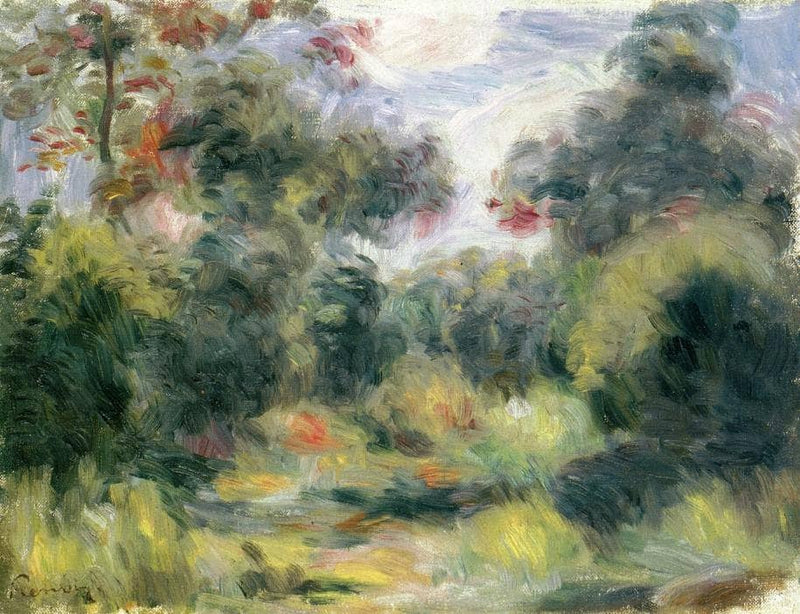 Clearing by Pierre-Auguste Renoir — Oil Painting Reproduction