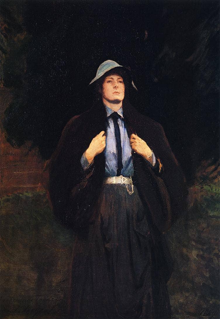 Clementina Austruther Thompson by John Singer Sargent — Oil Painting Reproduction