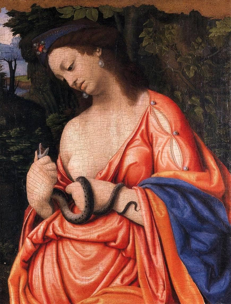 Cleopatra by Andrea Solario — Oil Painting Reproduction