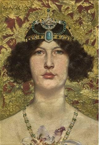Cleopatra by Wladyslaw Czachorski — Oil Painting Reproduction