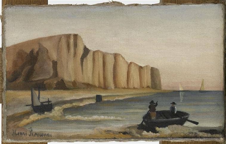 Cliffs by Henri Rousseau — Oil Painting Reproduction