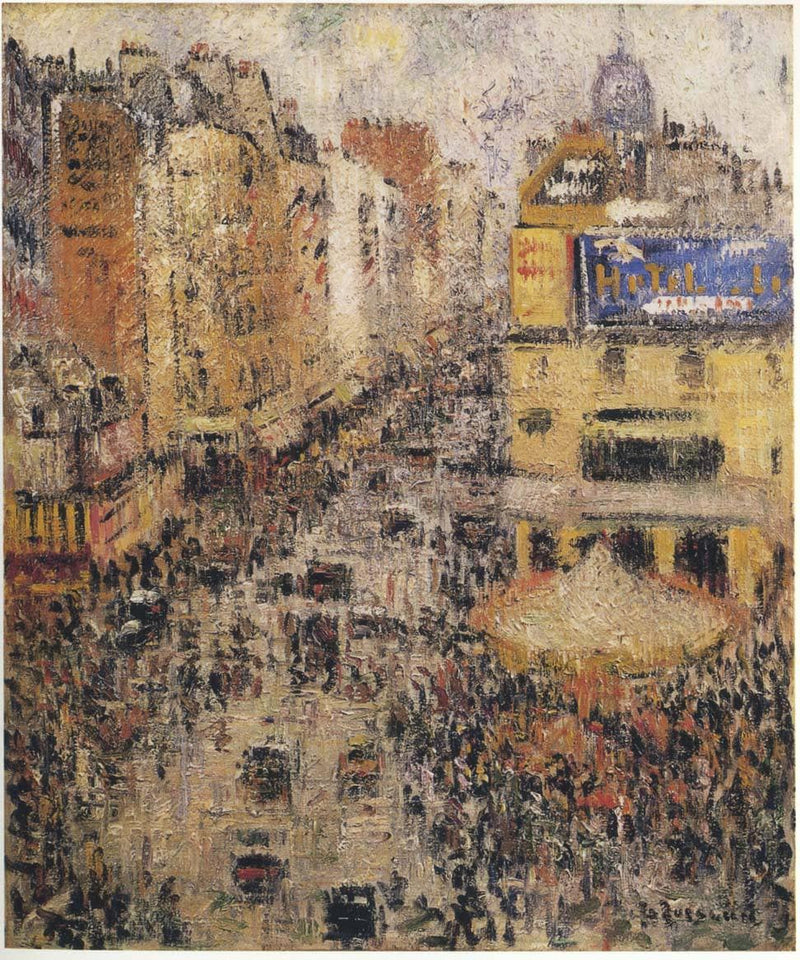 Cligancourt Street by Gustave Loiseau — Oil Painting Reproduction