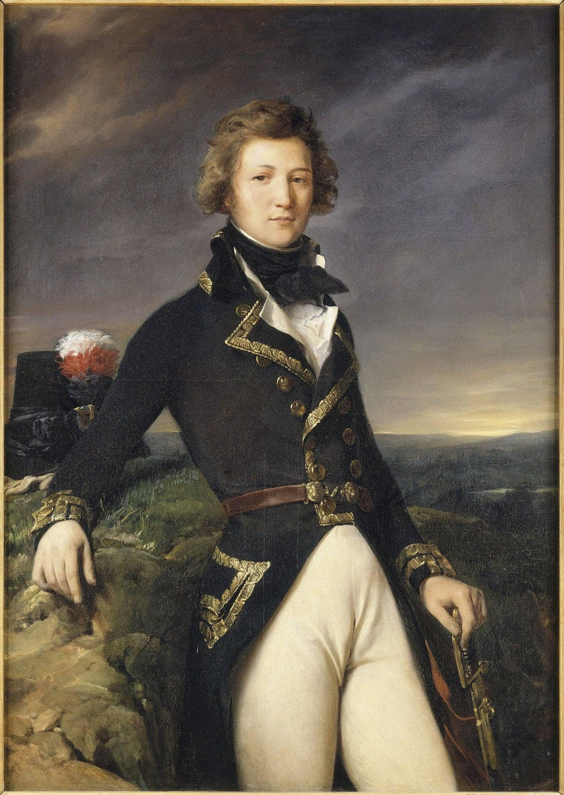 Louis Philippe D'orléans, Duc de Chartres en 1792 by Léon Cogniet — Oil Painting Reproduction