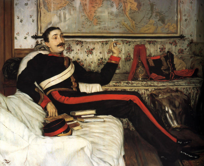Colonel Frederick Gustavus Burnaby by James Tissot — Oil Painting Reproduction
