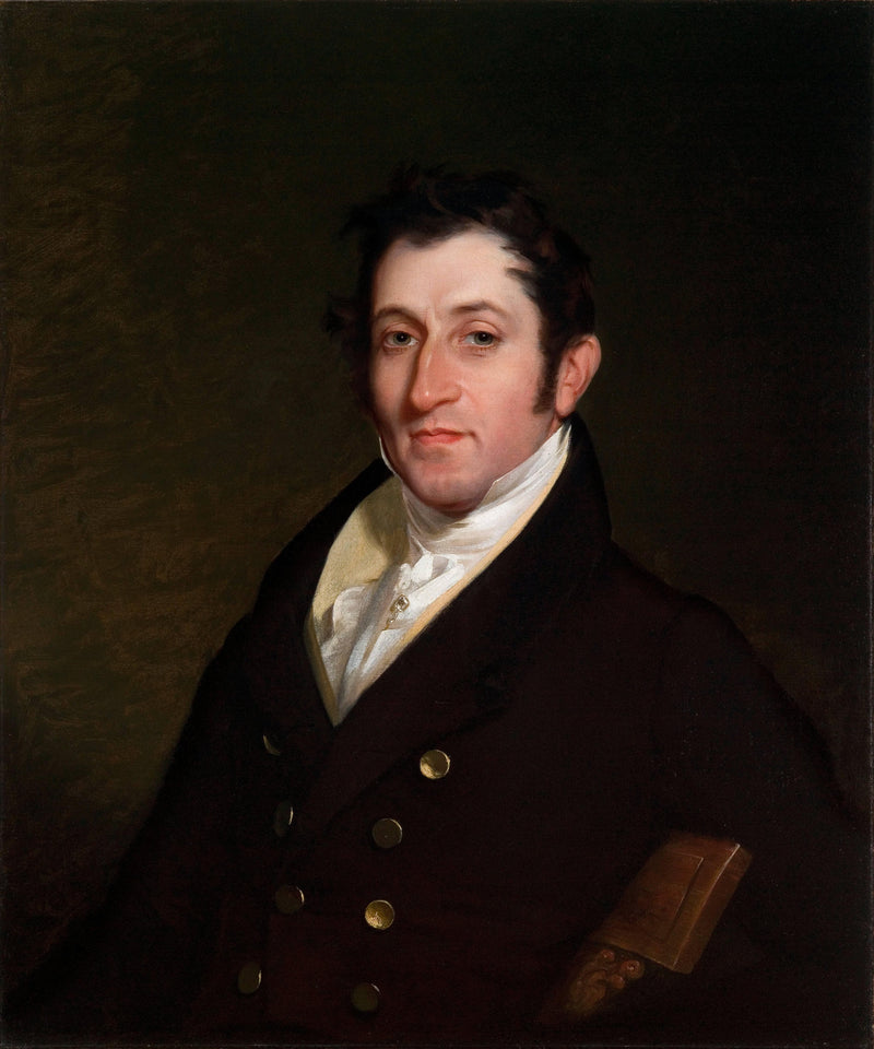 Colonel Mendes Cohen by Rembrandt Peale — Oil Painting Reproduction