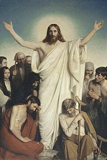 Come Unto Me by Carl Bloch — Oil Painting Reproduction