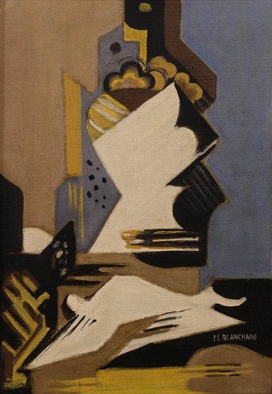 Cubist Composition/Still Life by Maria Blanchard — Oil Painting Reproduction