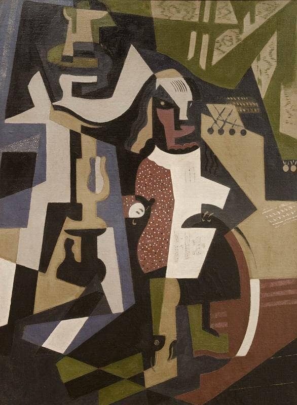 Composición Con Personaje by Maria Blanchard — Oil Painting Reproduction