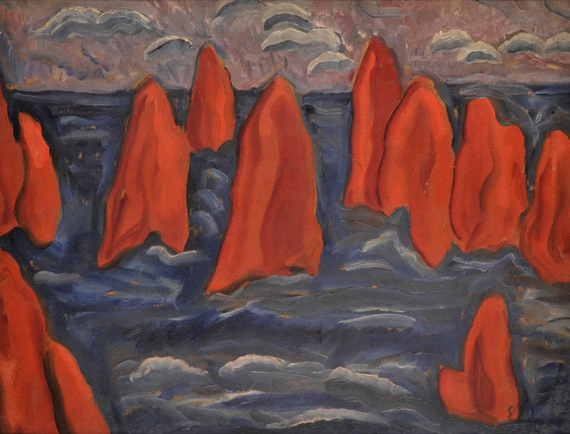 Composition by Sirak Skitnik — Oil Painting Reproduction
