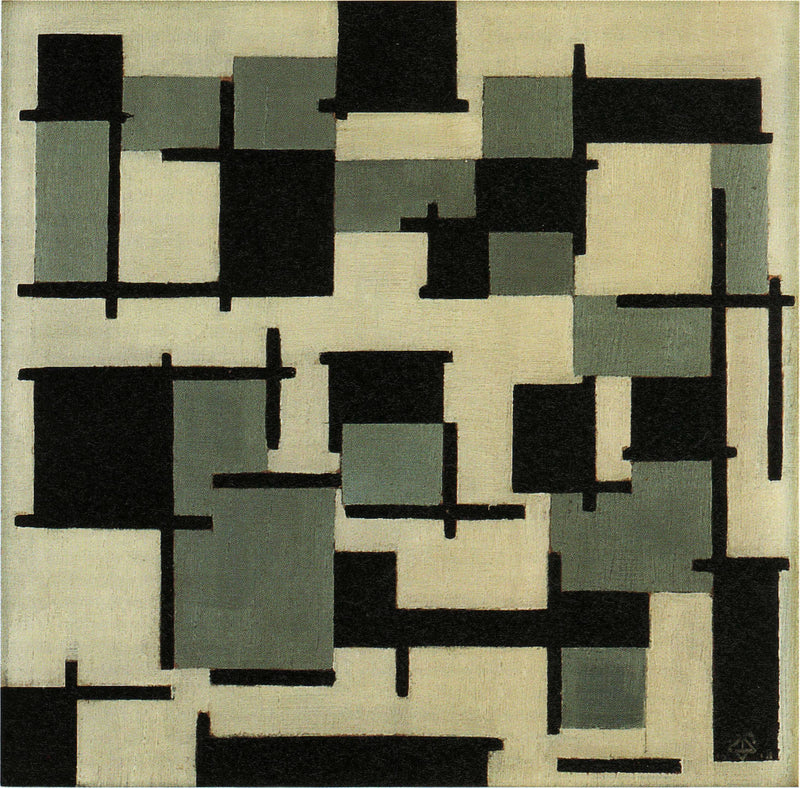 Composition XIII by Theo van Doesburg — Oil Painting Reproduction