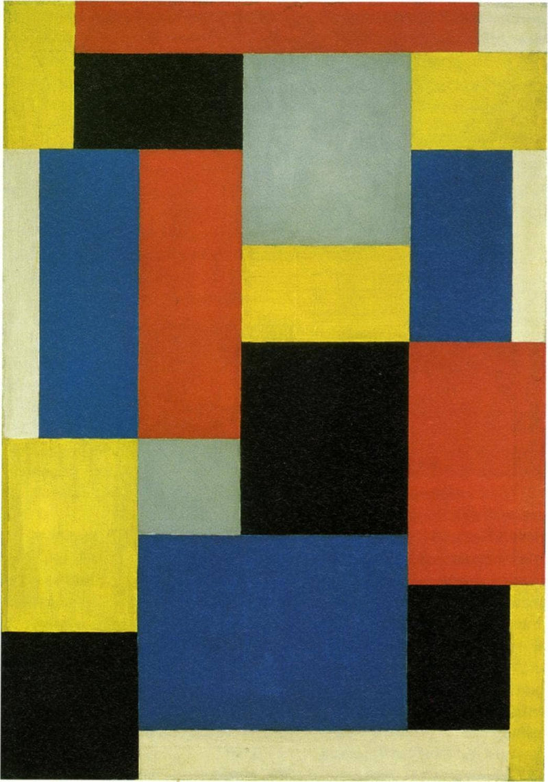Composition XX by Theo van Doesburg — Oil Painting Reproduction