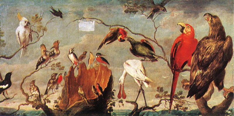 Concert of Birds by Frans Snyders, Oil Painting Reproduction