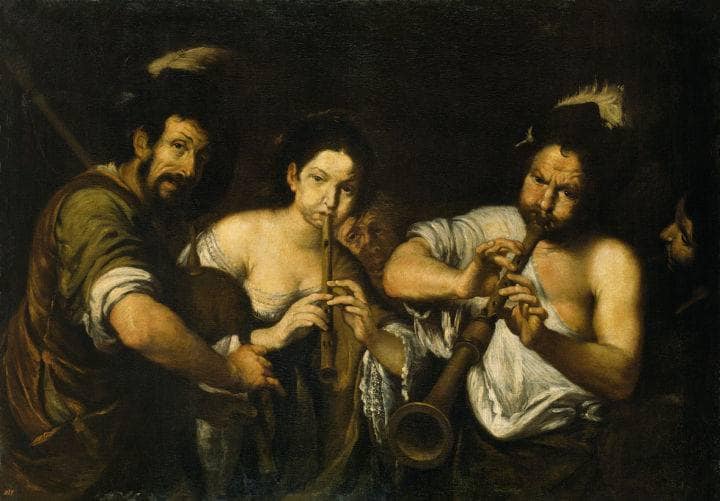 Concert by Bernardo Strozzi — Oil Painting Reproduction