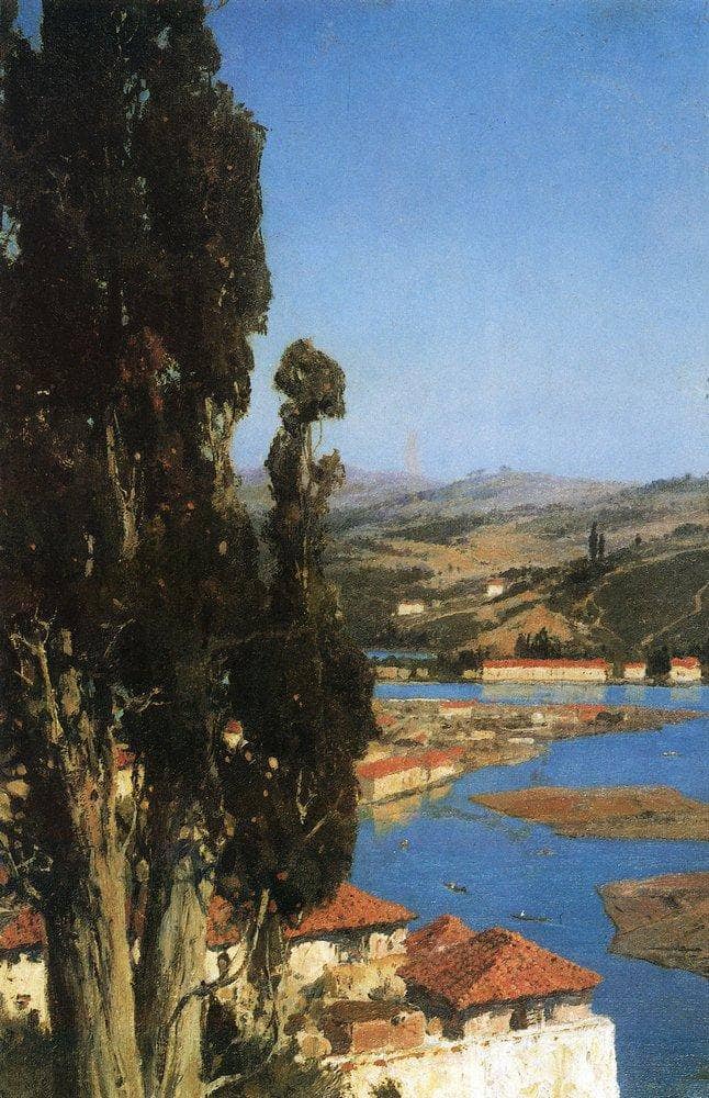 Constantinople by Vasily Polenov — Oil Painting Reproduction