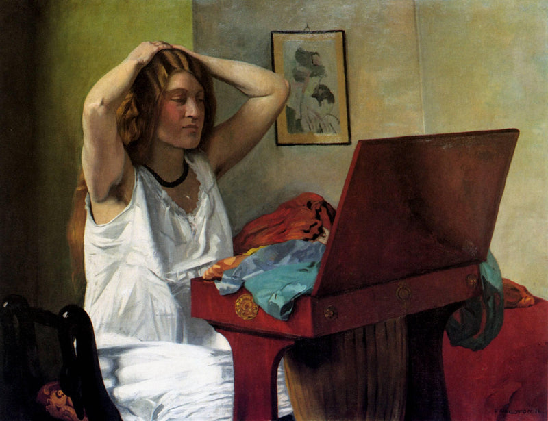 Coquettery by Felix Vallotton — Oil Painting Reproduction