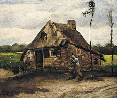Cottage with Peasant Coming Home in apartment