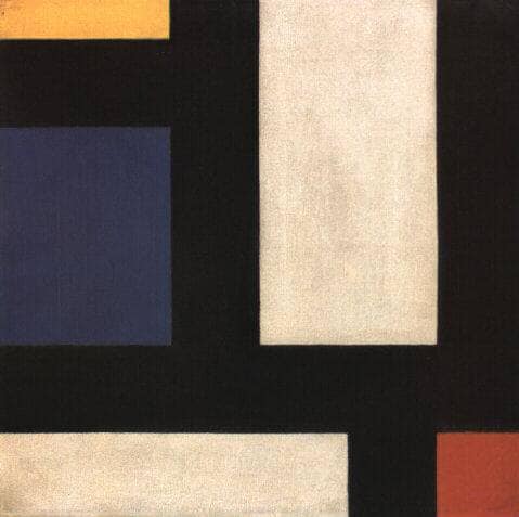 Counter Composition IV by Theo van Doesburg — Oil Painting Reproduction