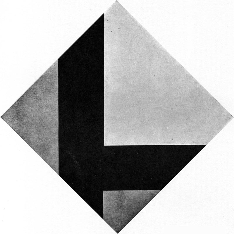Counter composition VIII by Theo van Doesburg — Oil Painting Reproduction