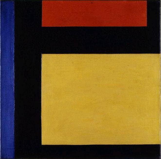 Counter composition X by Theo van Doesburg — Oil Painting Reproduction