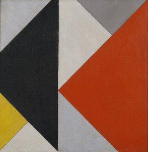 Counter composition XIII by Theo van Doesburg — Oil Painting Reproduction