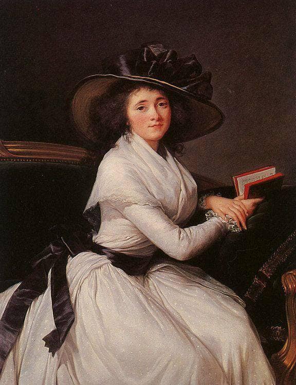 Countess of Châtre by Louise Elisabeth Vigee Le Brun — Oil Painting Reproduction