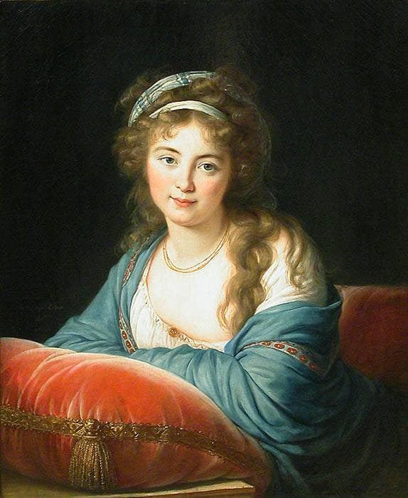 Countess Skavronskaia by Louise Elisabeth Vigee Le Brun — Oil Painting Reproduction