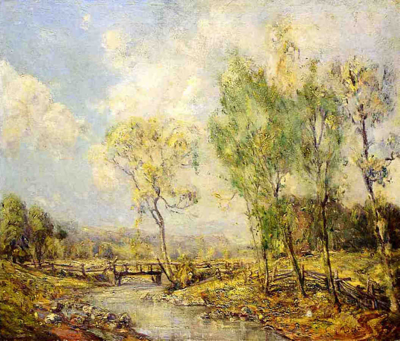 Country Landscape by Guy Rose — Oil Painting Reproduction