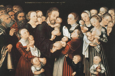 Christ blessing the Children in apartment