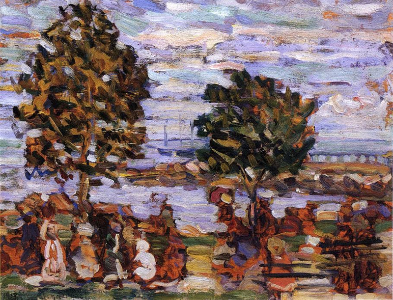 Crepuscule (also known as Sunset) by Maurice Prendergast — Oil Painting Reproduction
