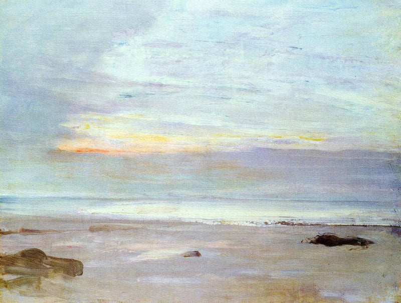 Crepuscule in Opal Trouville by James McNeill Whistler — Oil Painting Reproduction