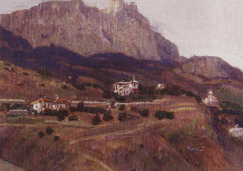 Crimea. Ai-Petri. by Vasily Surikov — Oil Painting Reproduction