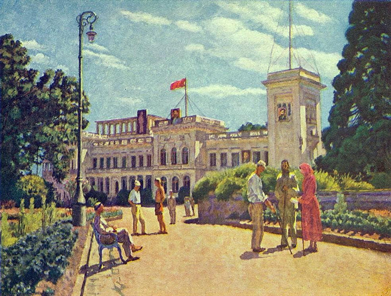 Crimea. Livadia by Ilya Mashkov — Oil Painting Reproduction
