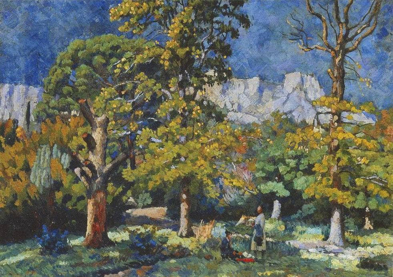 Crimea. Park in Alupka by Ilya Mashkov — Oil Painting Reproduction