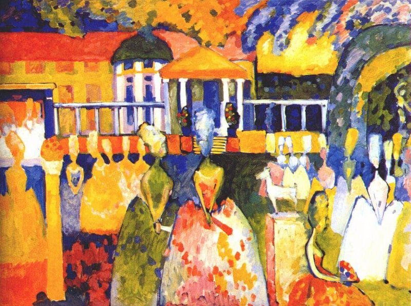 Crinolines by Wassily Kandinsky — Oil Painting Reproduction
