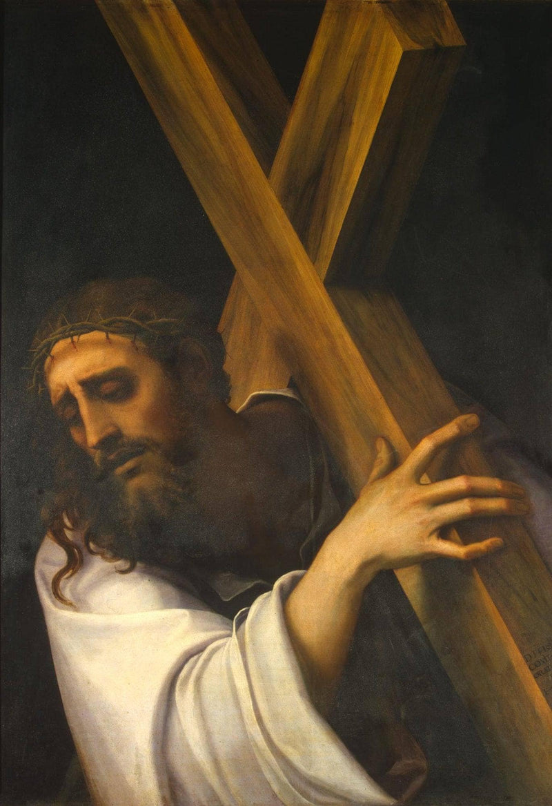 Carrying of the Cross by Sebastiano del Piombo — Oil Painting Reproduction