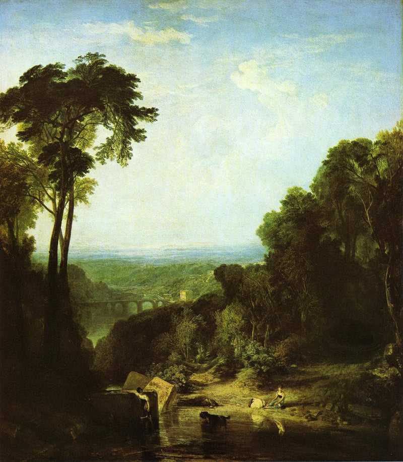 Crossing the Brook by J.M.W. Turner — Oil Painting Reproduction