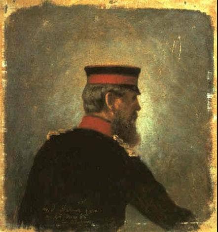 Crown Prince Friedrich Wilhelm of Prussia by Adolph Menzel — Oil Painting Reproduction