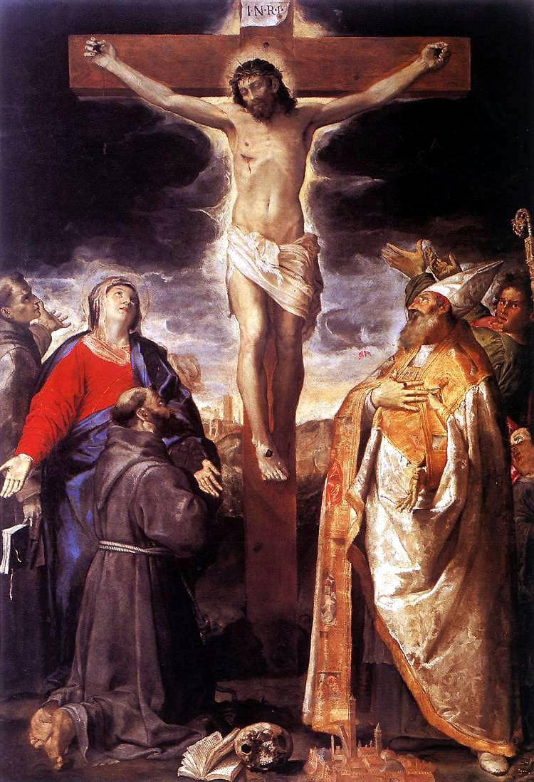 Crucifixion by Annibale Carracci — Oil Painting Reproduction