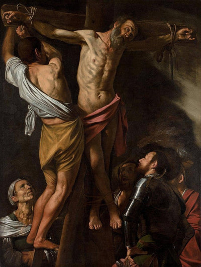 Crucifixion of Saint Andrew in bedroom
