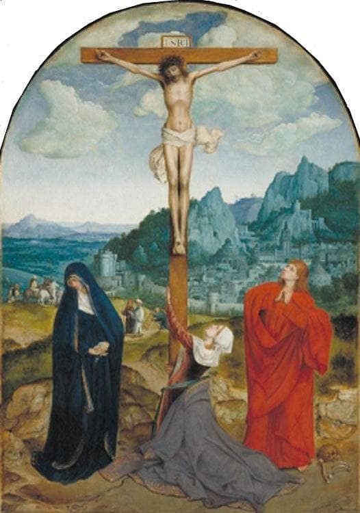 Crucifixion by Quentin Matsys — Oil Painting Reproduction