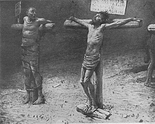 Crucifixion by Nikolai Ge — Oil Painting Reproduction